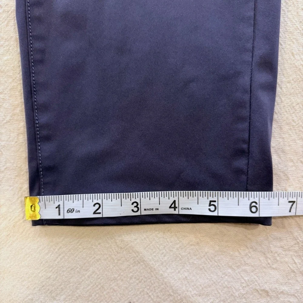 Rhone Commuter Pants Mens 38x30 Navy Flex Knit Performance 5 Pocket Stretch